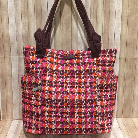 vera bradley hadley tote black